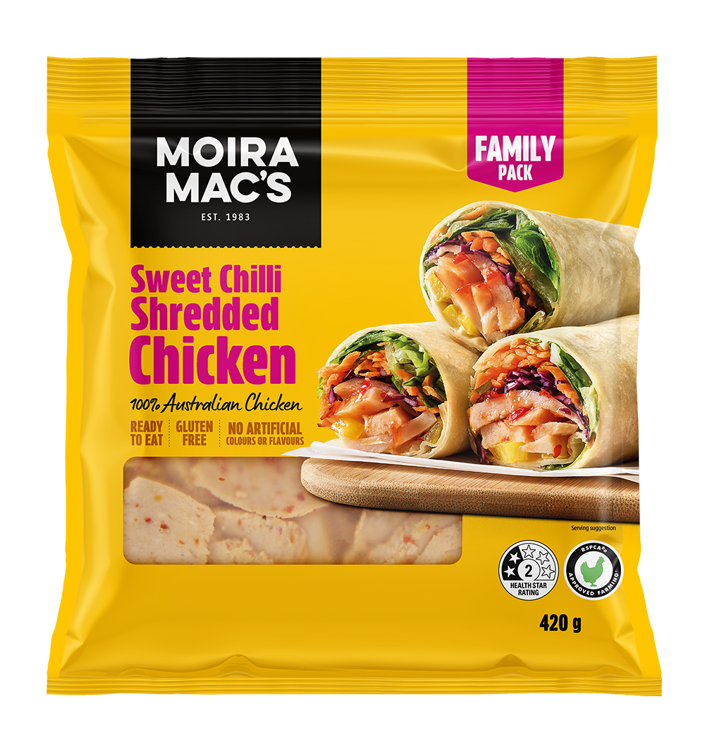 Moira Mac's Sweet Chilli Shredded Chicken 420g
